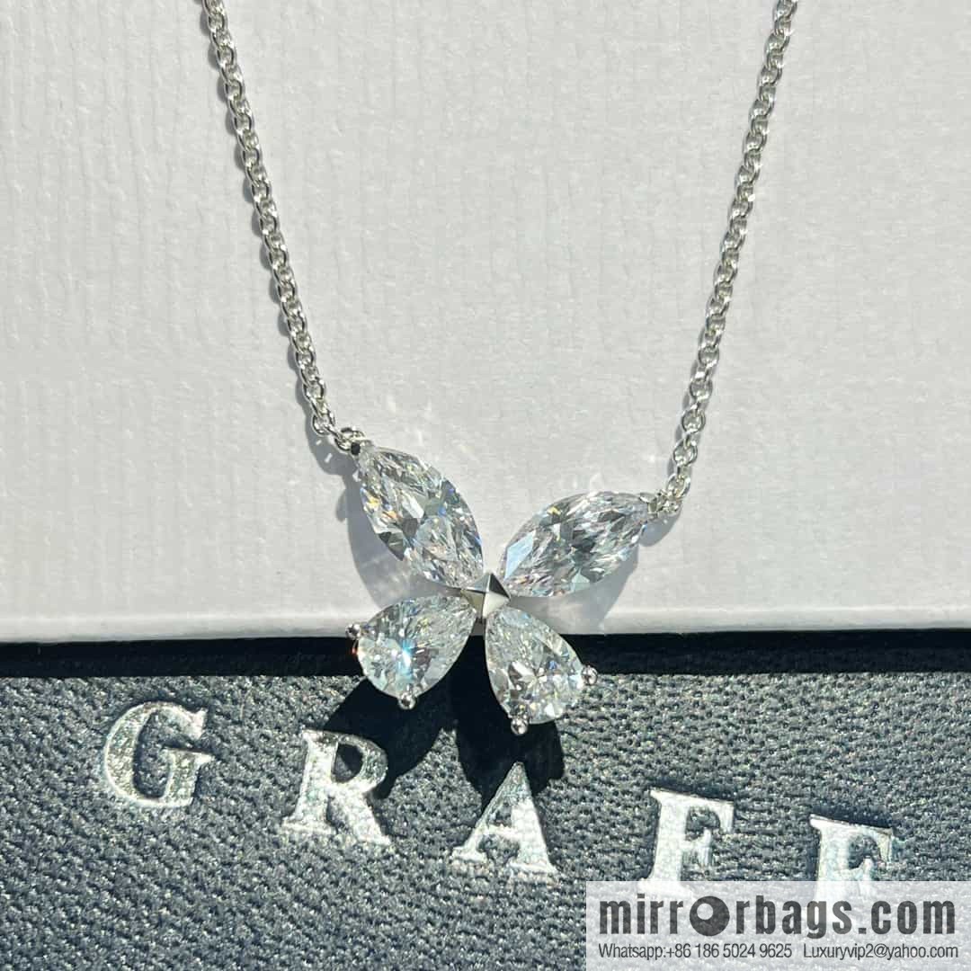 GRAFF Graff Butterfly Horse Eye Diamond Necklace