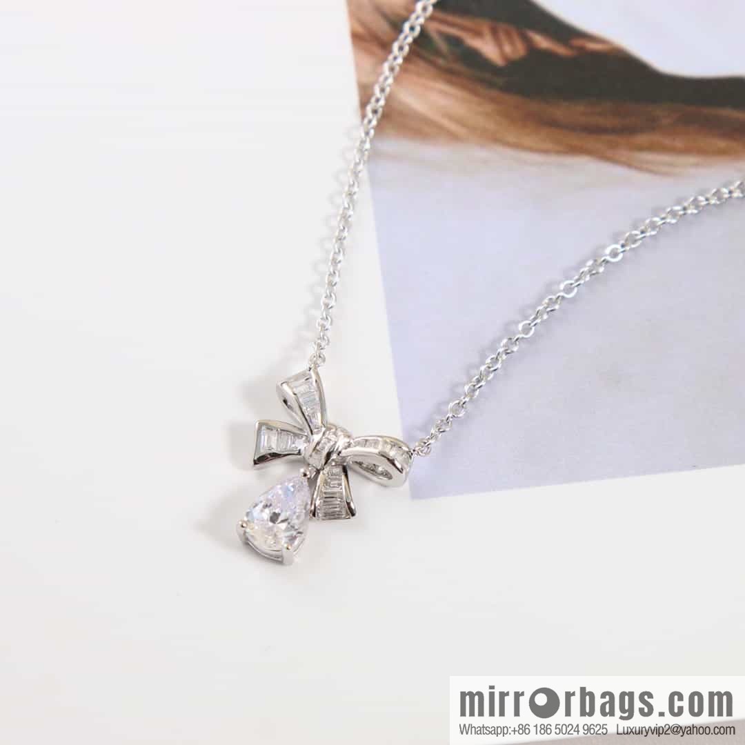 GRAFF Tilda's Bow Drop necklace