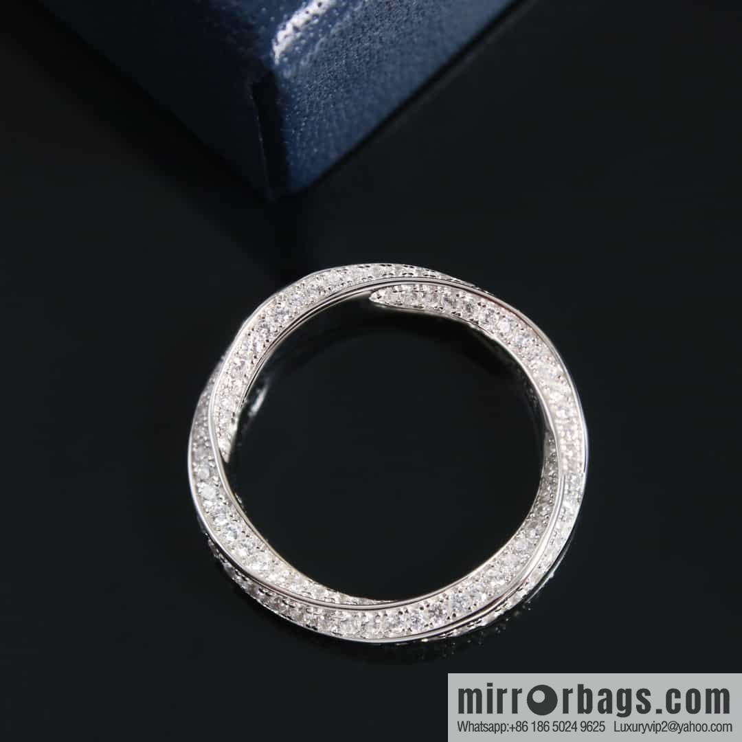 GRAFF Graff Spiral Set Diamond Spiral Full Diamond Ring