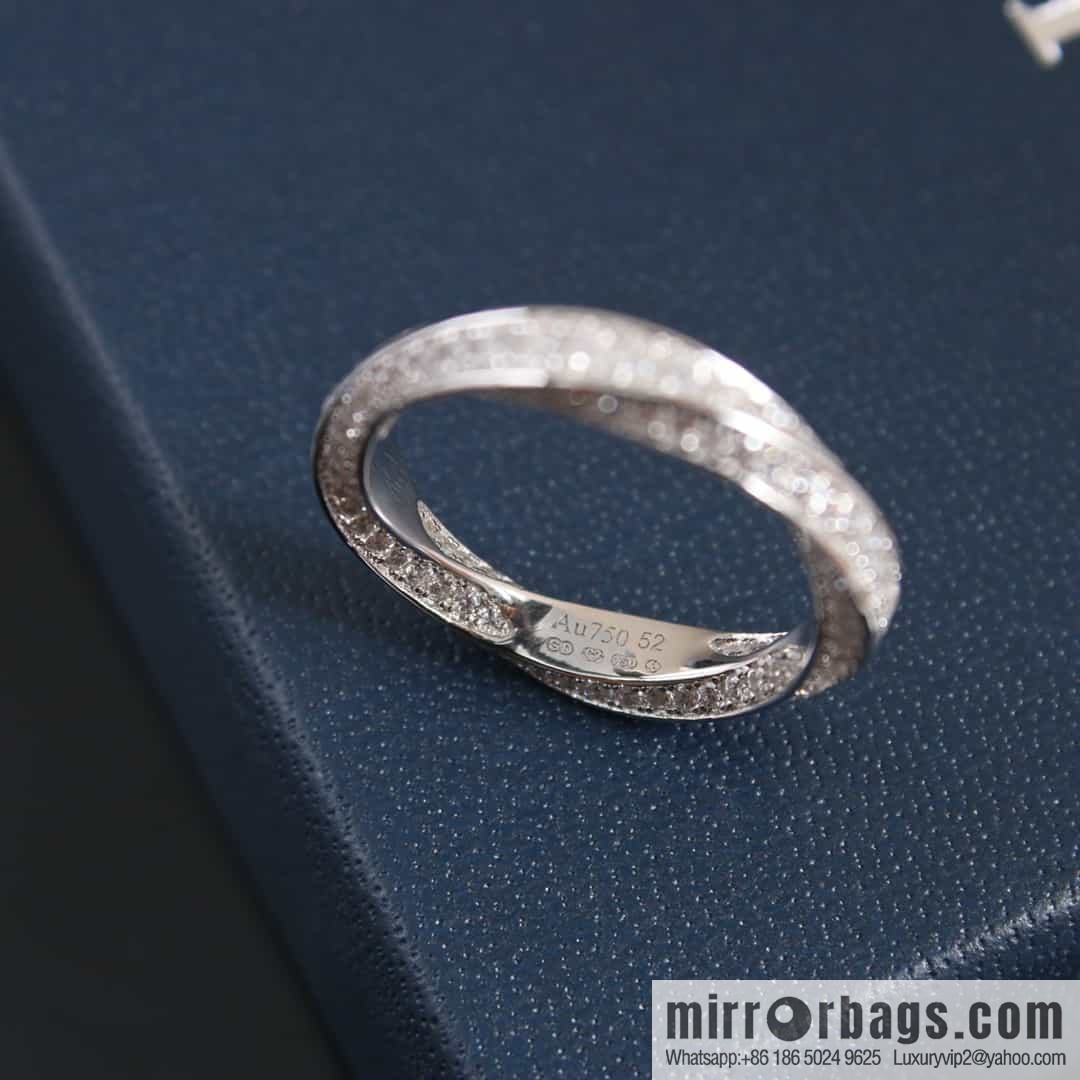 GRAFF Graff Spiral Set Diamond Spiral Full Diamond Ring