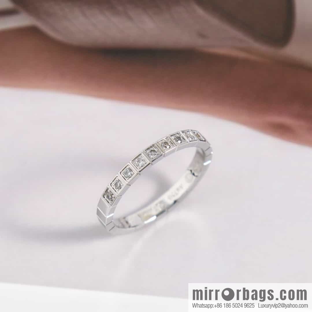 Chopard ICE CUBE Half Diamond Ring