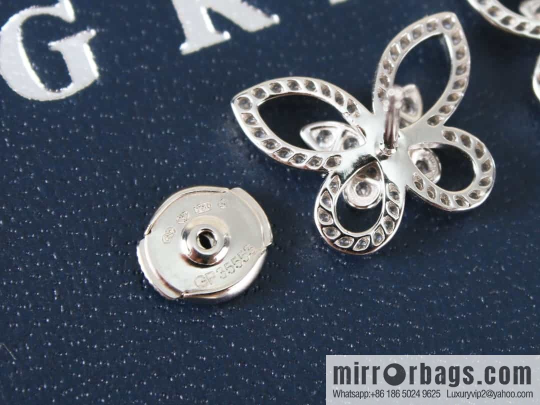 GRAFF Butterfly Phantom Diamond Stud Earrings