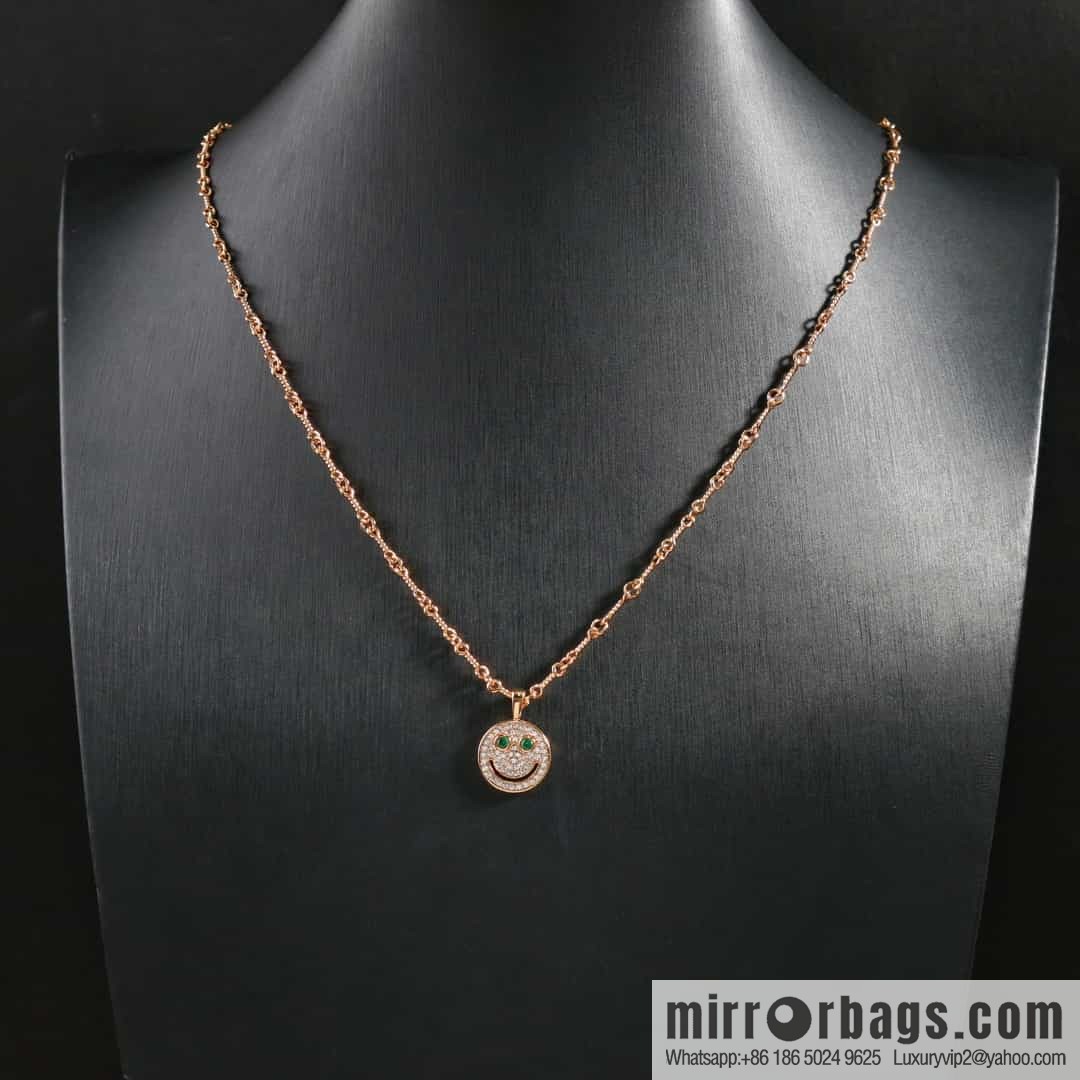 New Croxin Smile Smiley Necklace