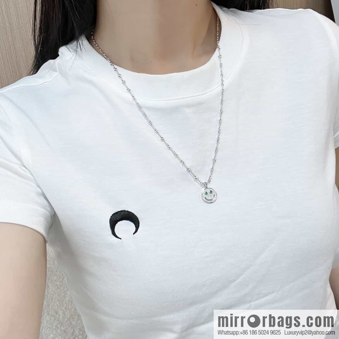 New Croxin Smile Smiley Necklace