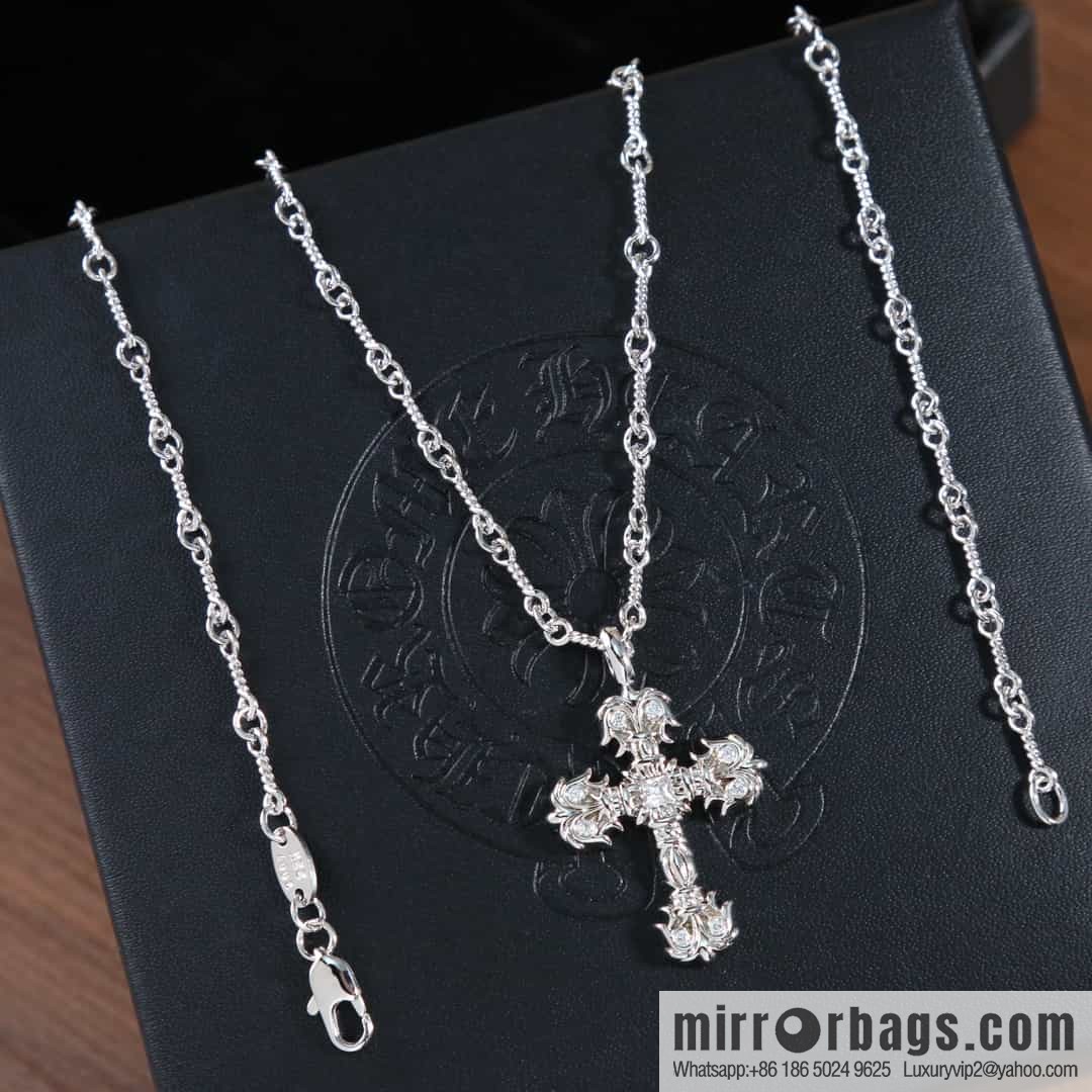 New Croxin Cross Flame Necklace
