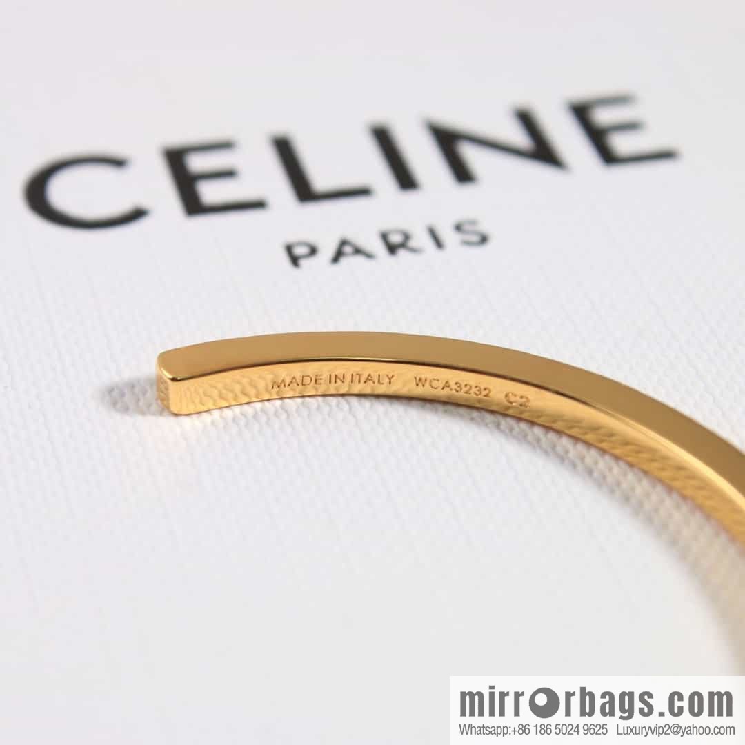New Celine Open Letter Bracelet Bracelet