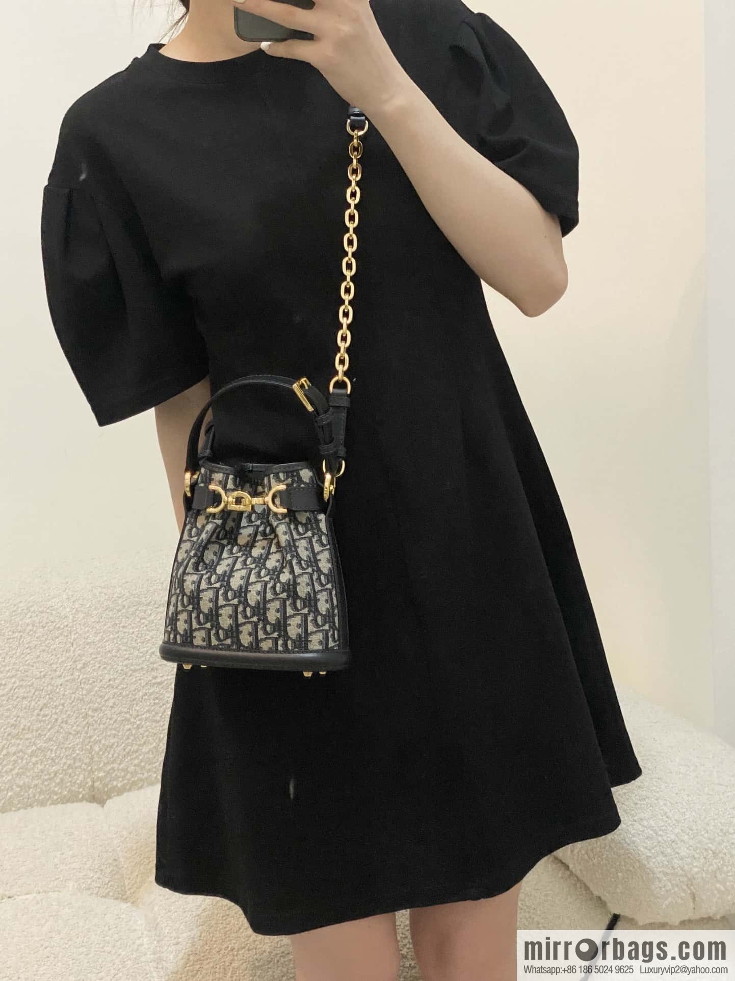 Small C'EST DIOR handbag M2272UTZQ_M928