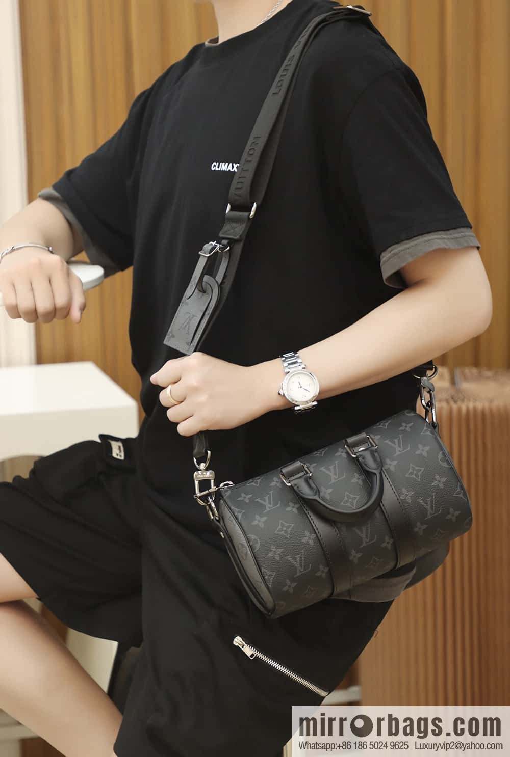 LV M46271 Keepall Bandoulière 25