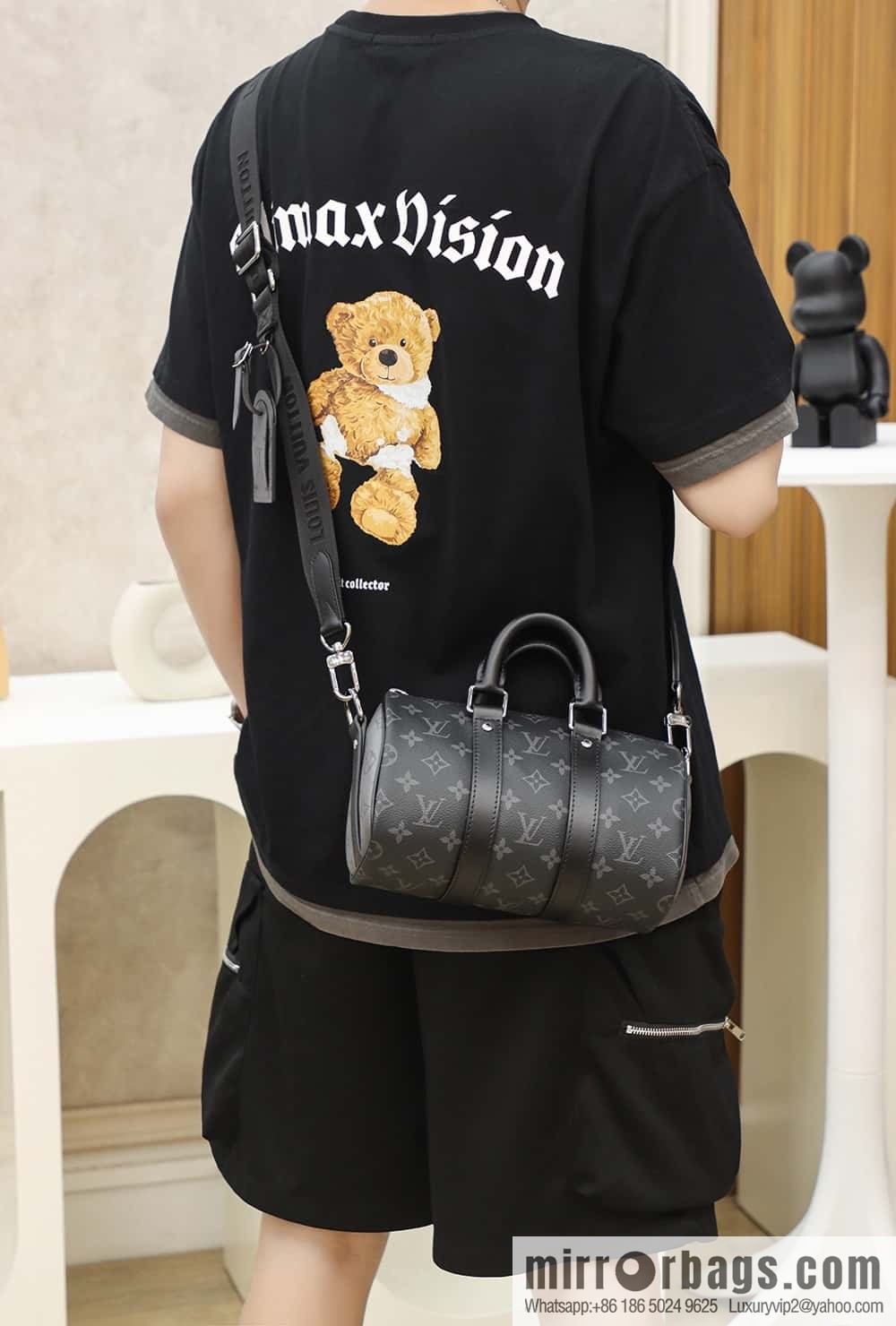 LV M46271 Keepall Bandoulière 25