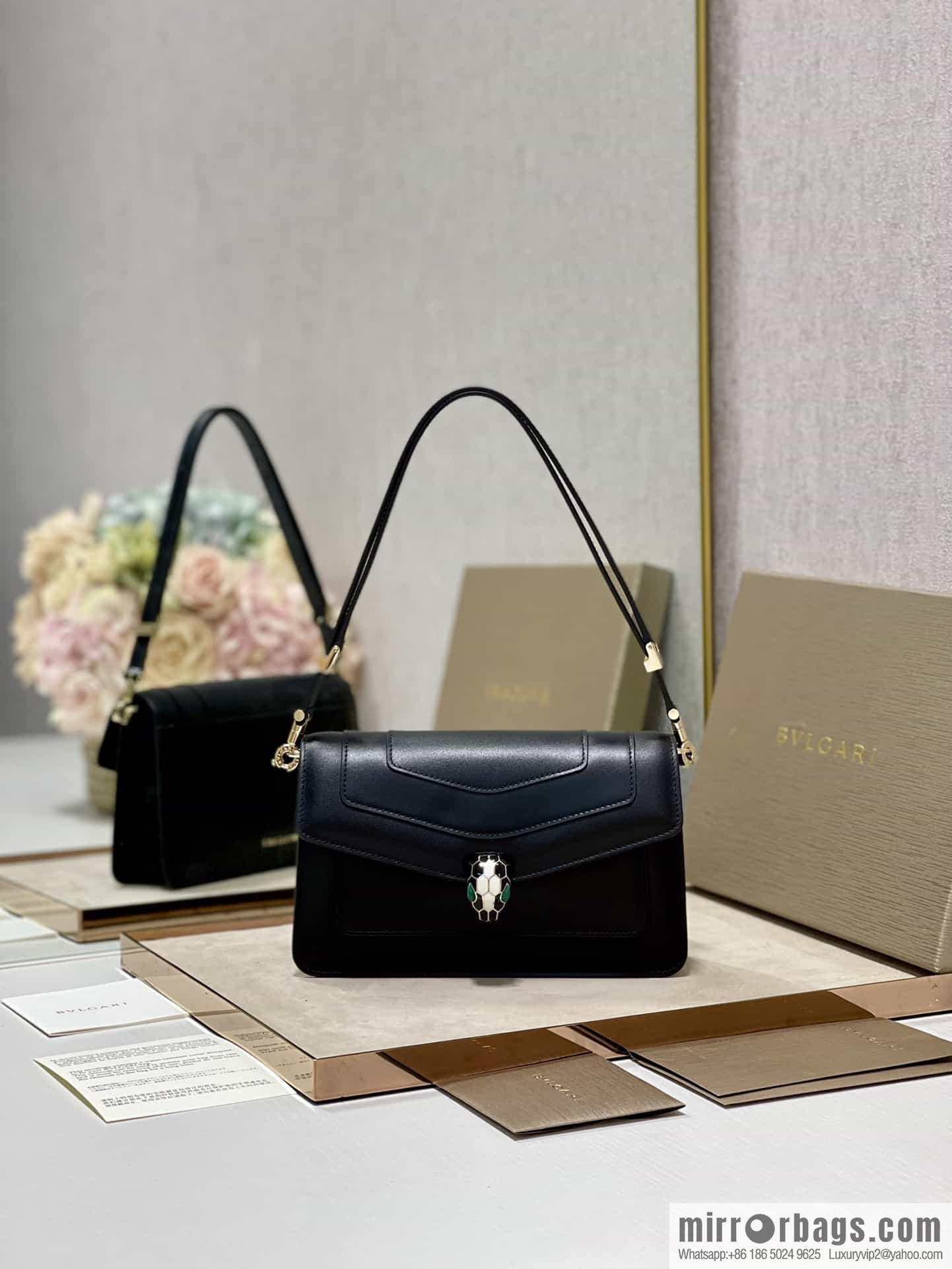 SERPENTI FOREVER EAST-WEST series small shoulder bag Model: 292104