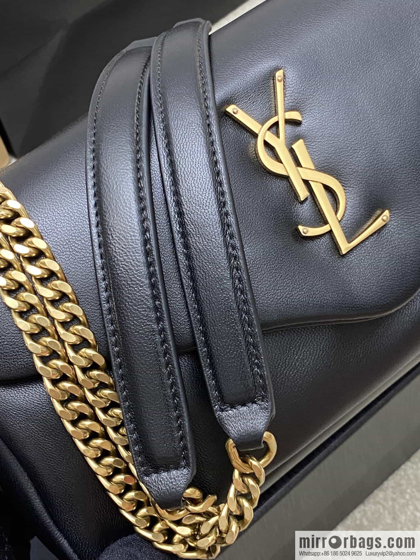 CALYPSO_ small sheepskin chain bag Model: 734153