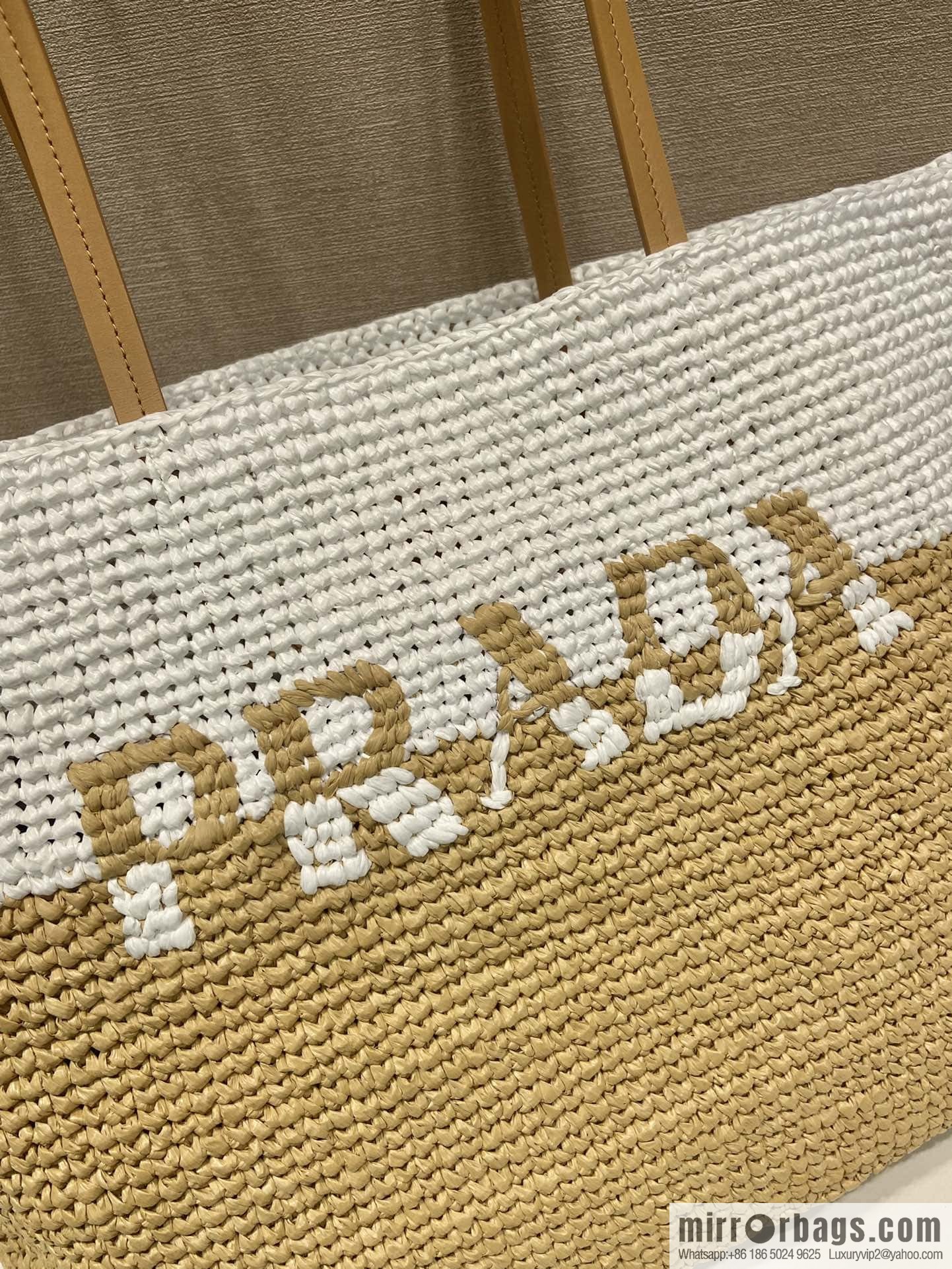 PRADA Prada Fiber Tote Bag 1BG442