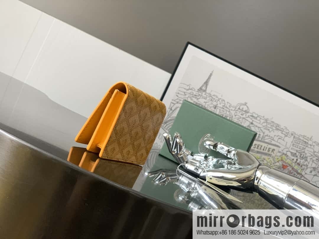 Goyard Malhesherbes card clip 7707