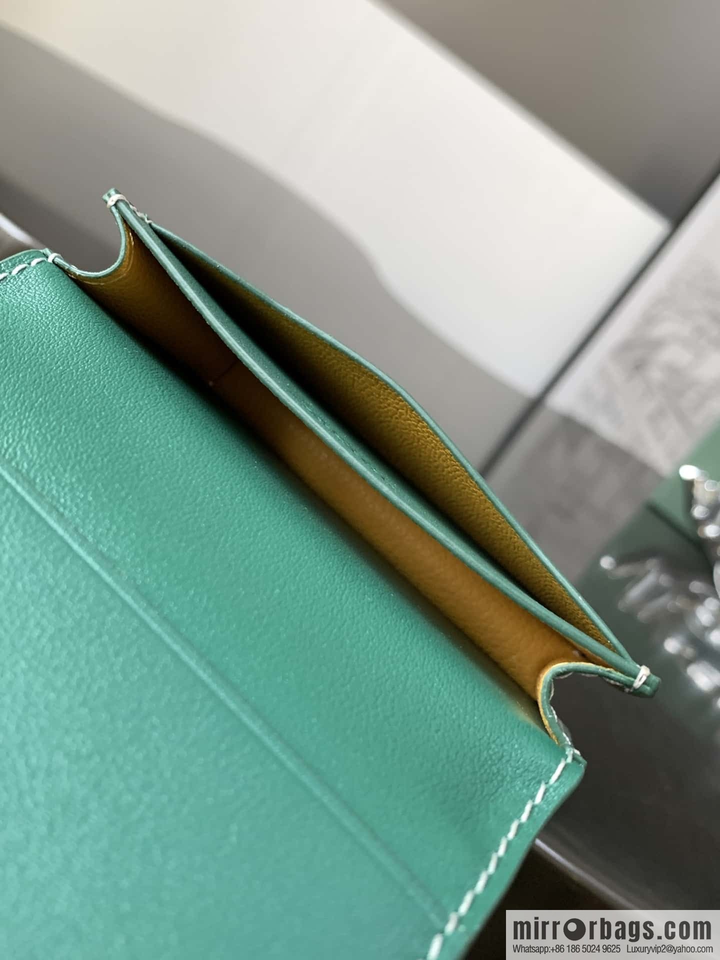 Goyard Malhesherbes card clip 7707