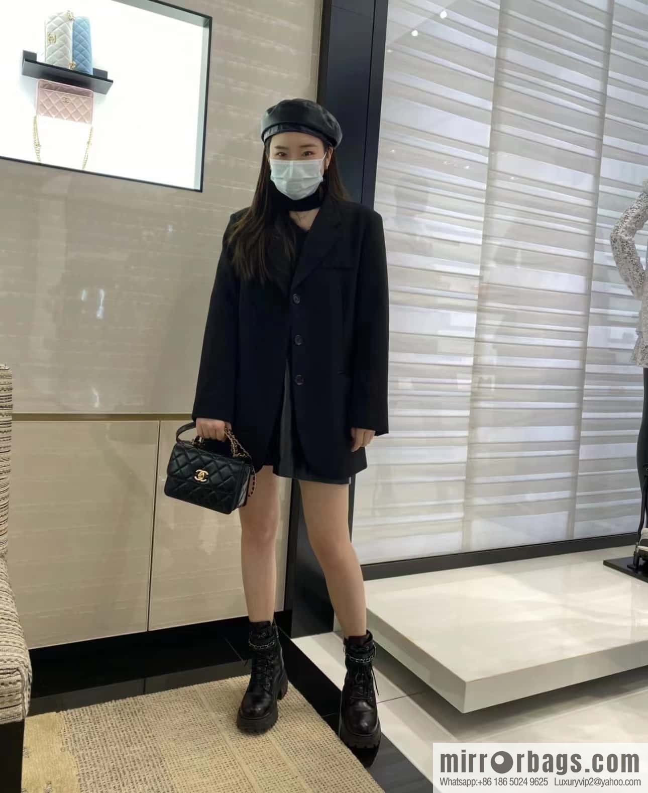 CHANEL 23P spring and summer trailer series 23P small flap bag AS3886