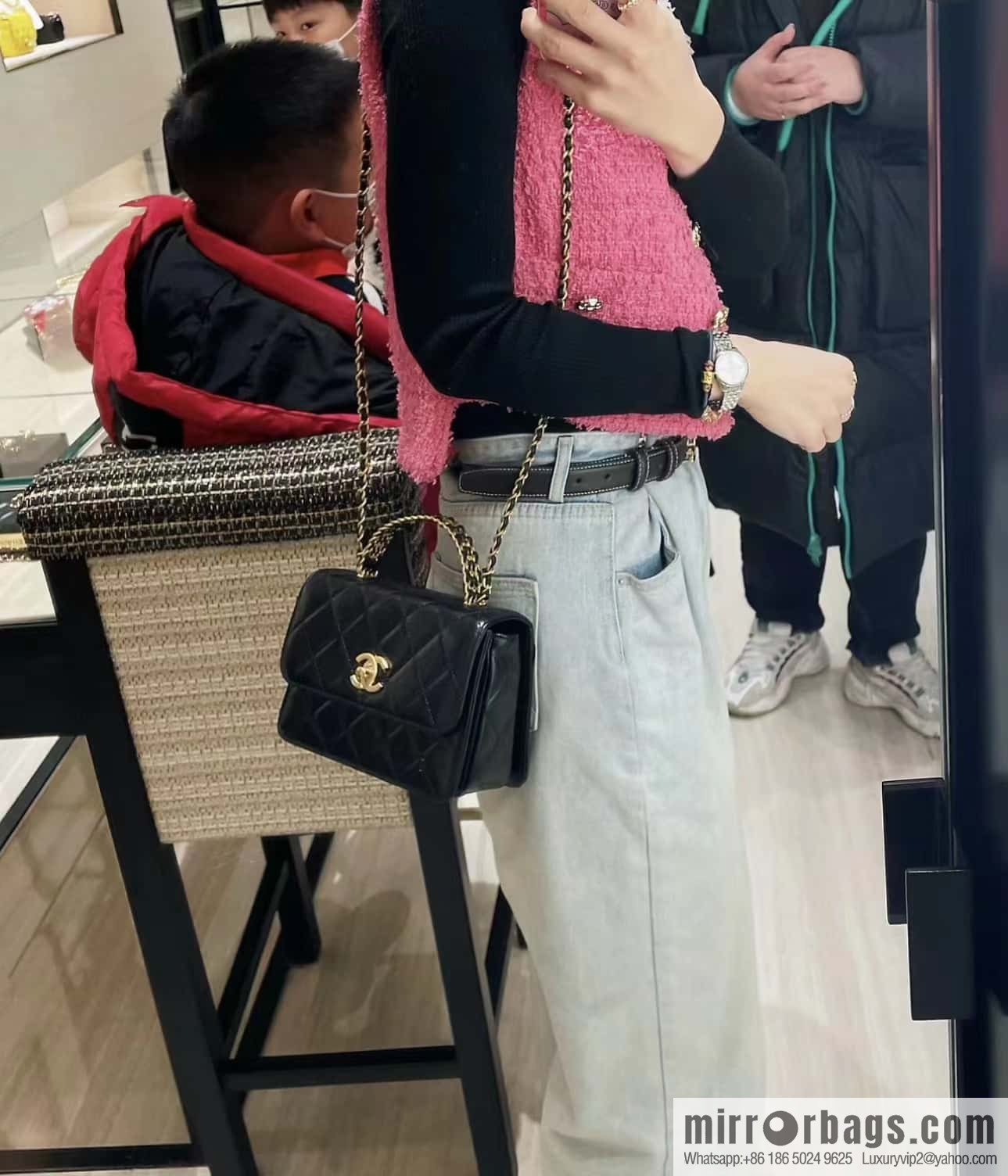 CHANEL 23P spring and summer trailer series 23P small flap bag AS3886