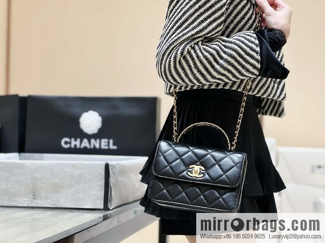 CHANEL 23P spring and summer trailer series 23P small flap bag AS3886