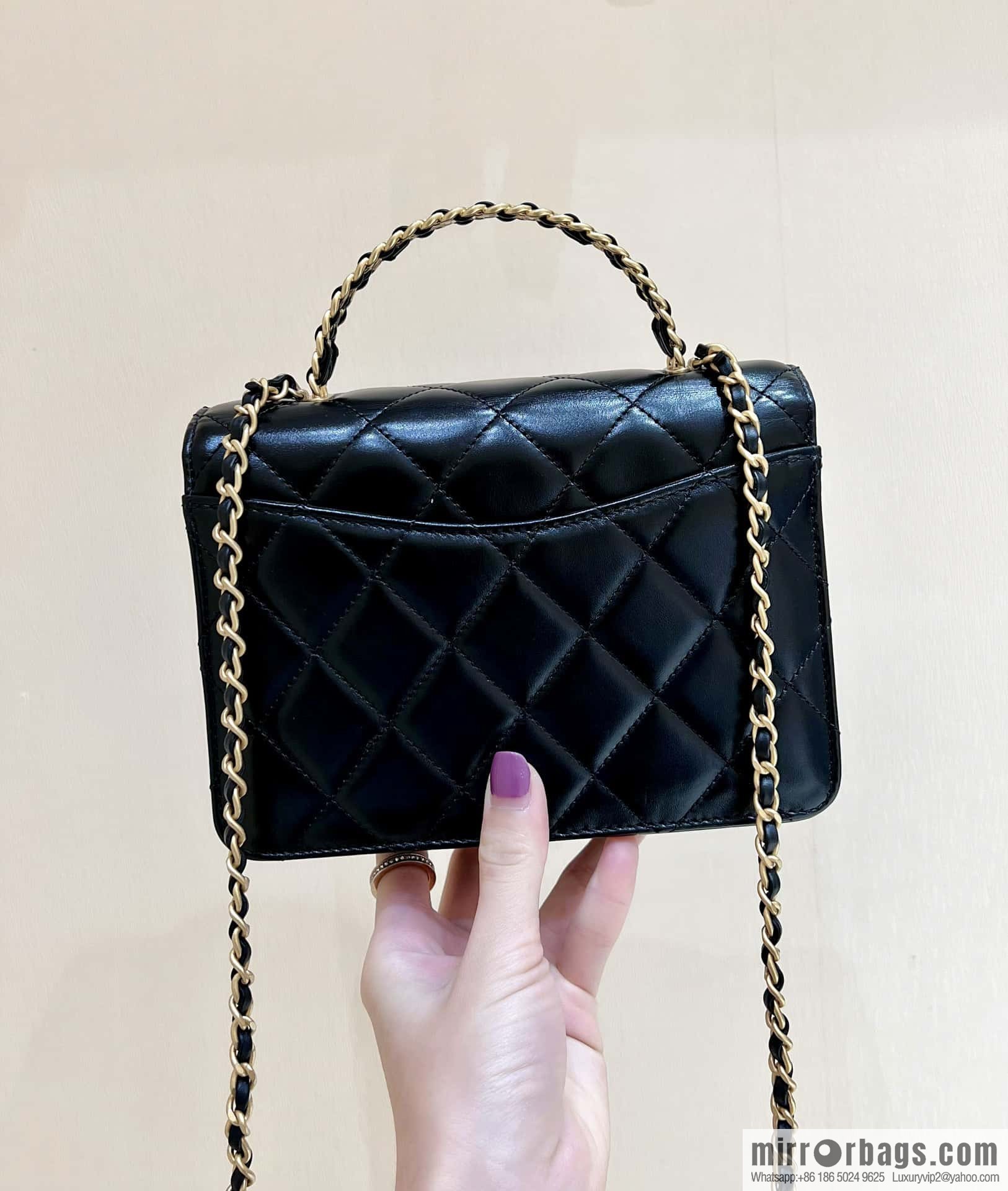 CHANEL 23P spring and summer trailer series 23P small flap bag AS3886