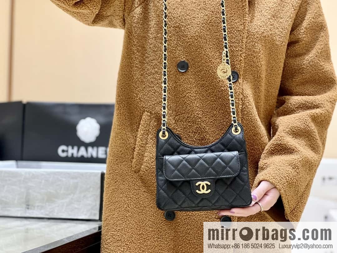 CHANEL 23P new hobo Tmall Genie bag AS3710