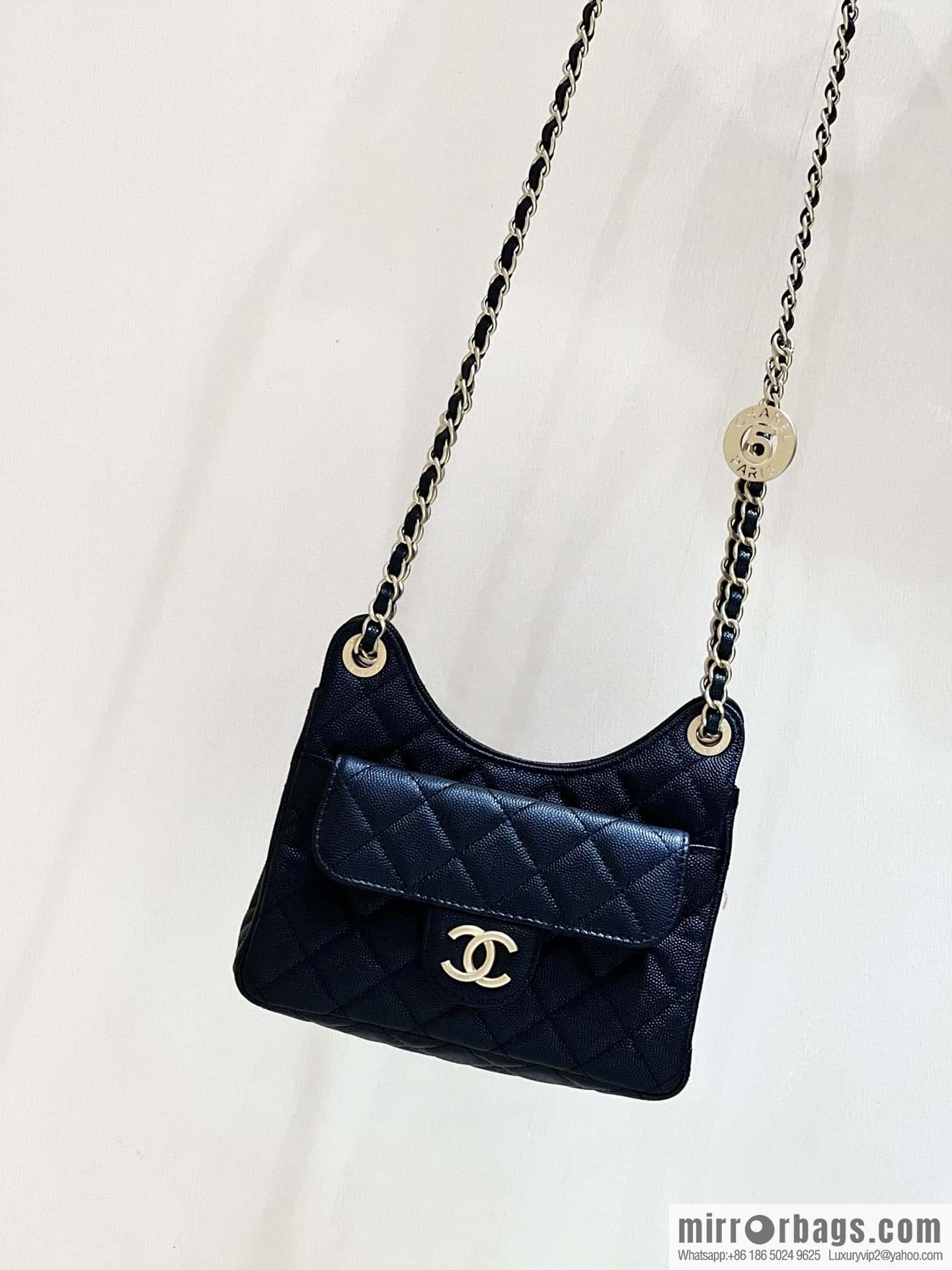 CHANEL 23P new hobo Tmall Genie bag AS3710