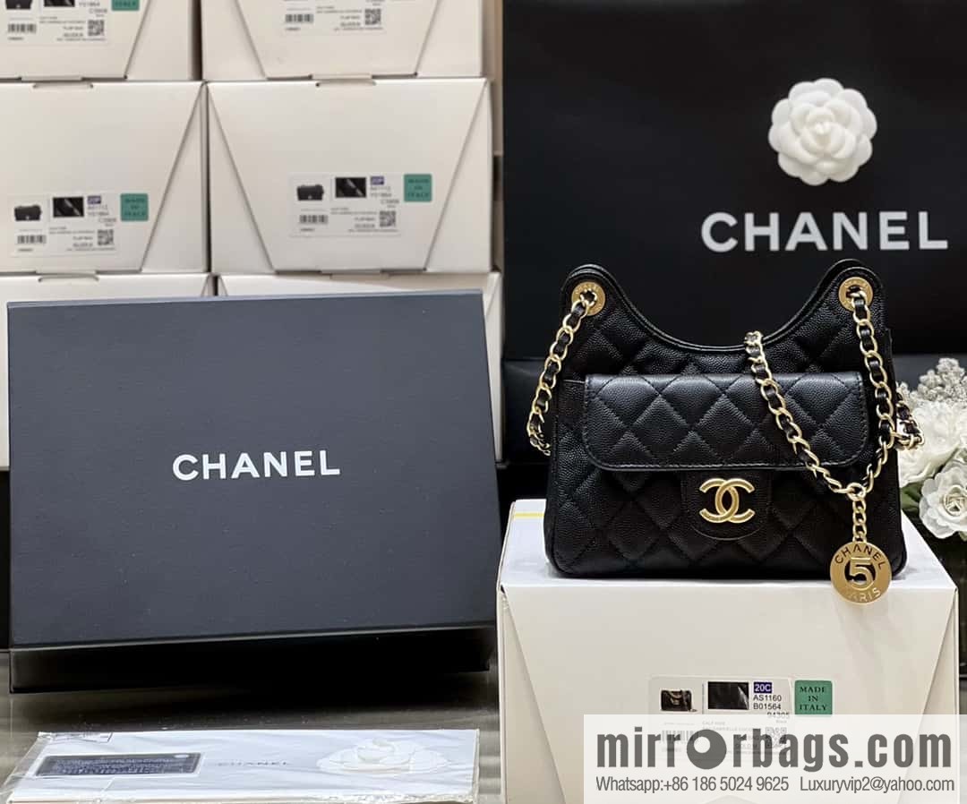 CHANEL 23P new hobo Tmall Genie bag AS3710