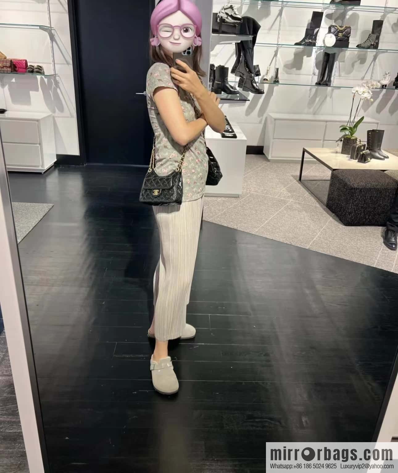 CHANEL 23C early spring vacation new No. 5 gold coin tag hobo hippie bag AS3710