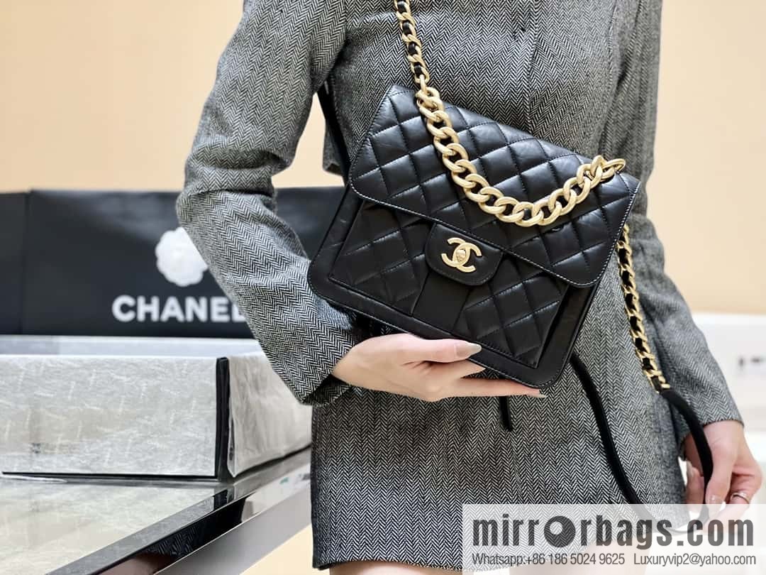 CHANEL 23S spring/summer series, double backpack AS4031