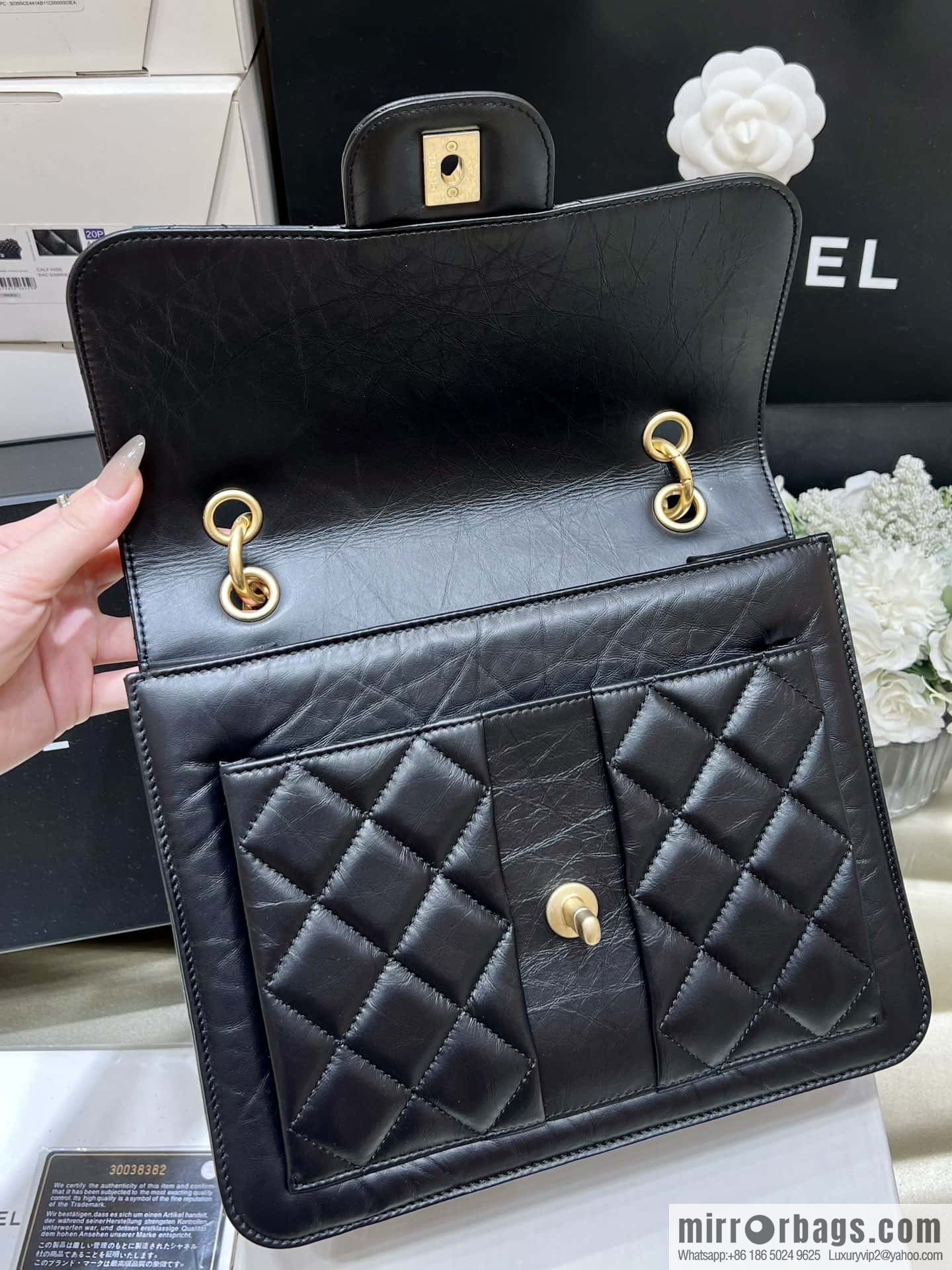 CHANEL 23S spring/summer series, double backpack AS4031