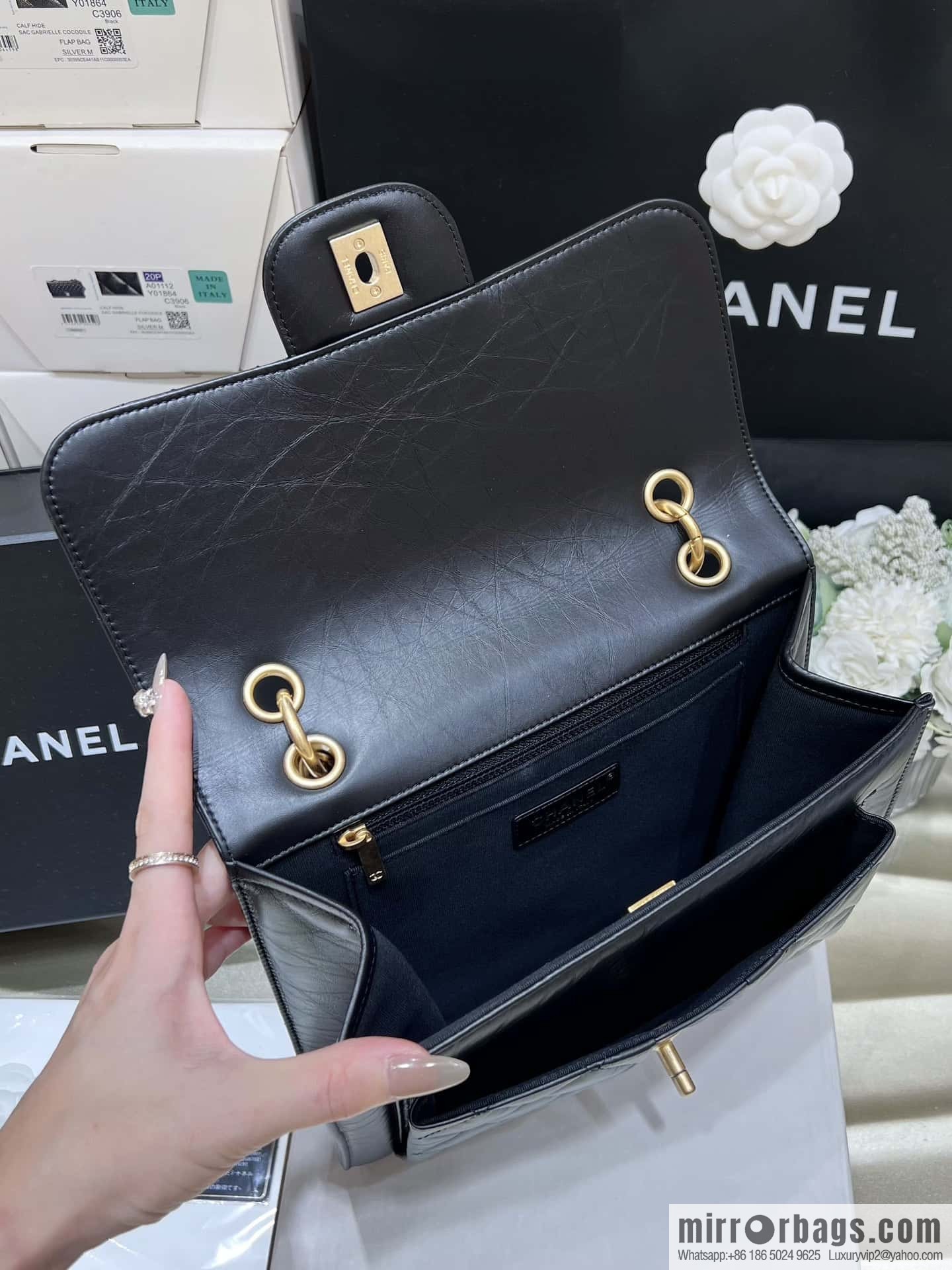 CHANEL 23S spring/summer series, double backpack AS4031