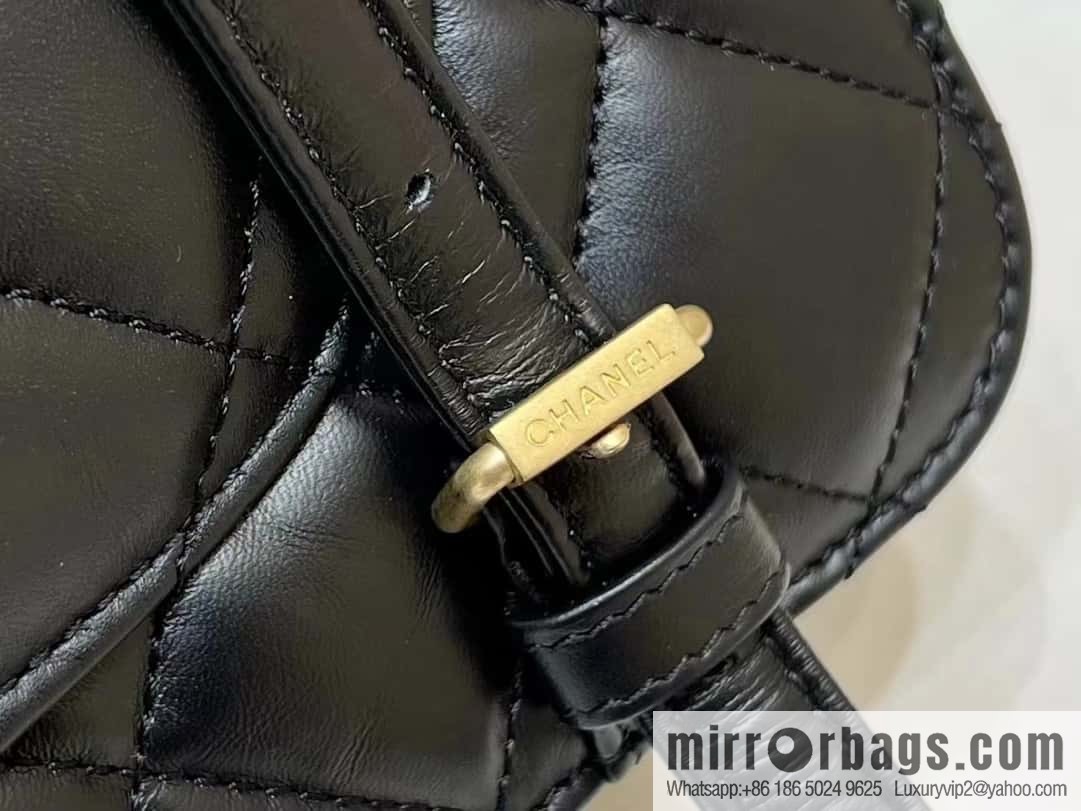 CHANEL 23S spring/summer series, double backpack AS4031