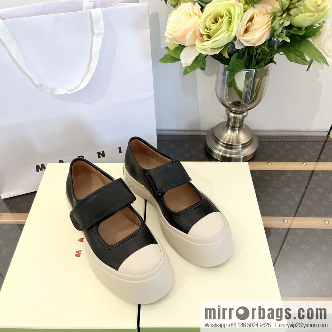 | Marnie Big Head Doll Mary Jane Platform Shoes