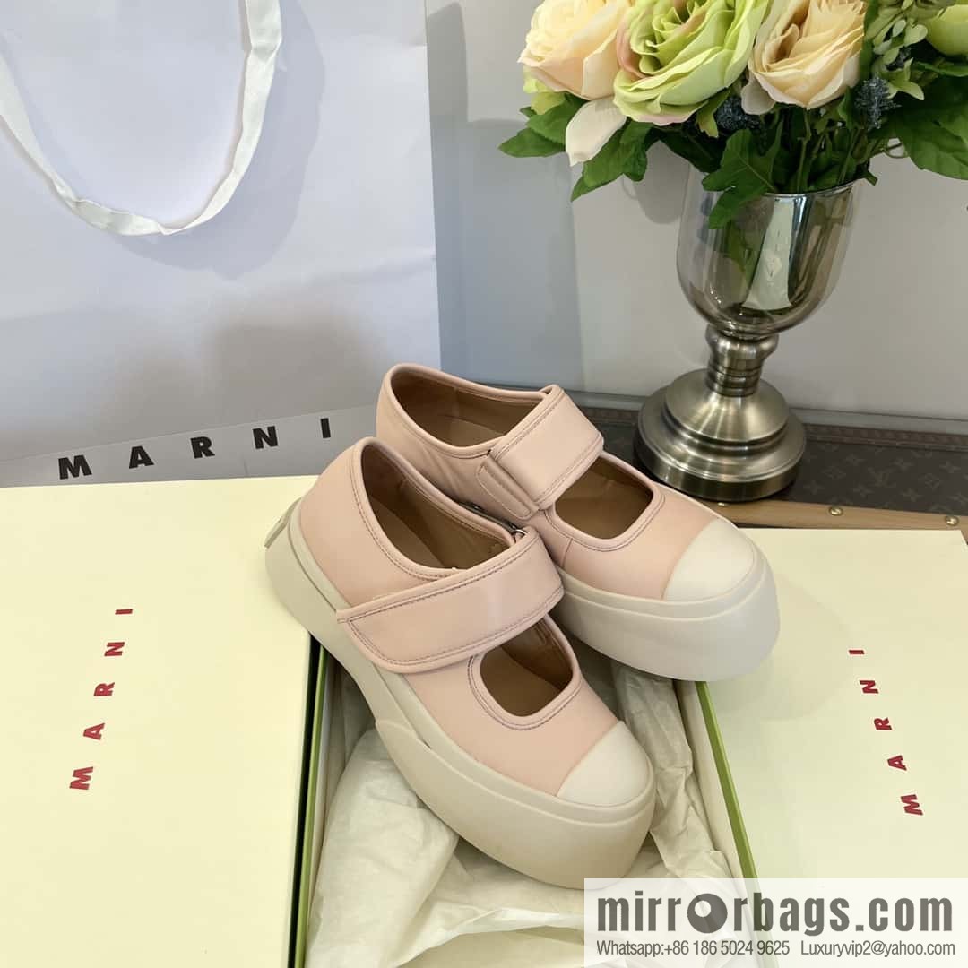 | Marnie Big Head Doll Mary Jane Platform Shoes