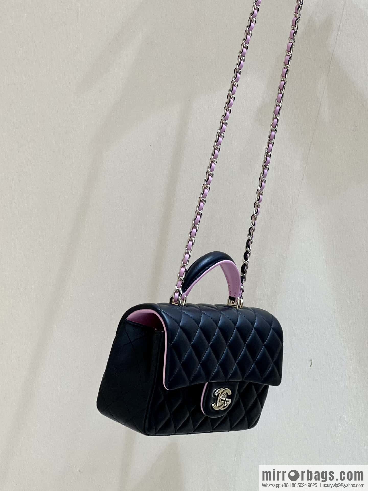 CHANEL classic cf mini handle AS2431