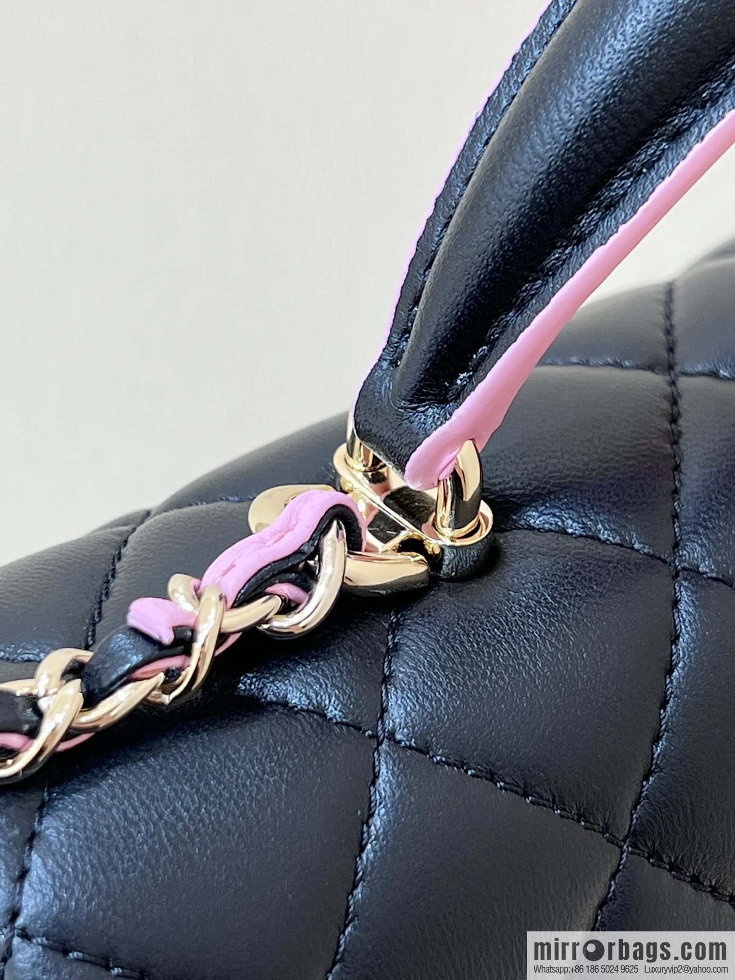 CHANEL classic cf mini handle AS2431