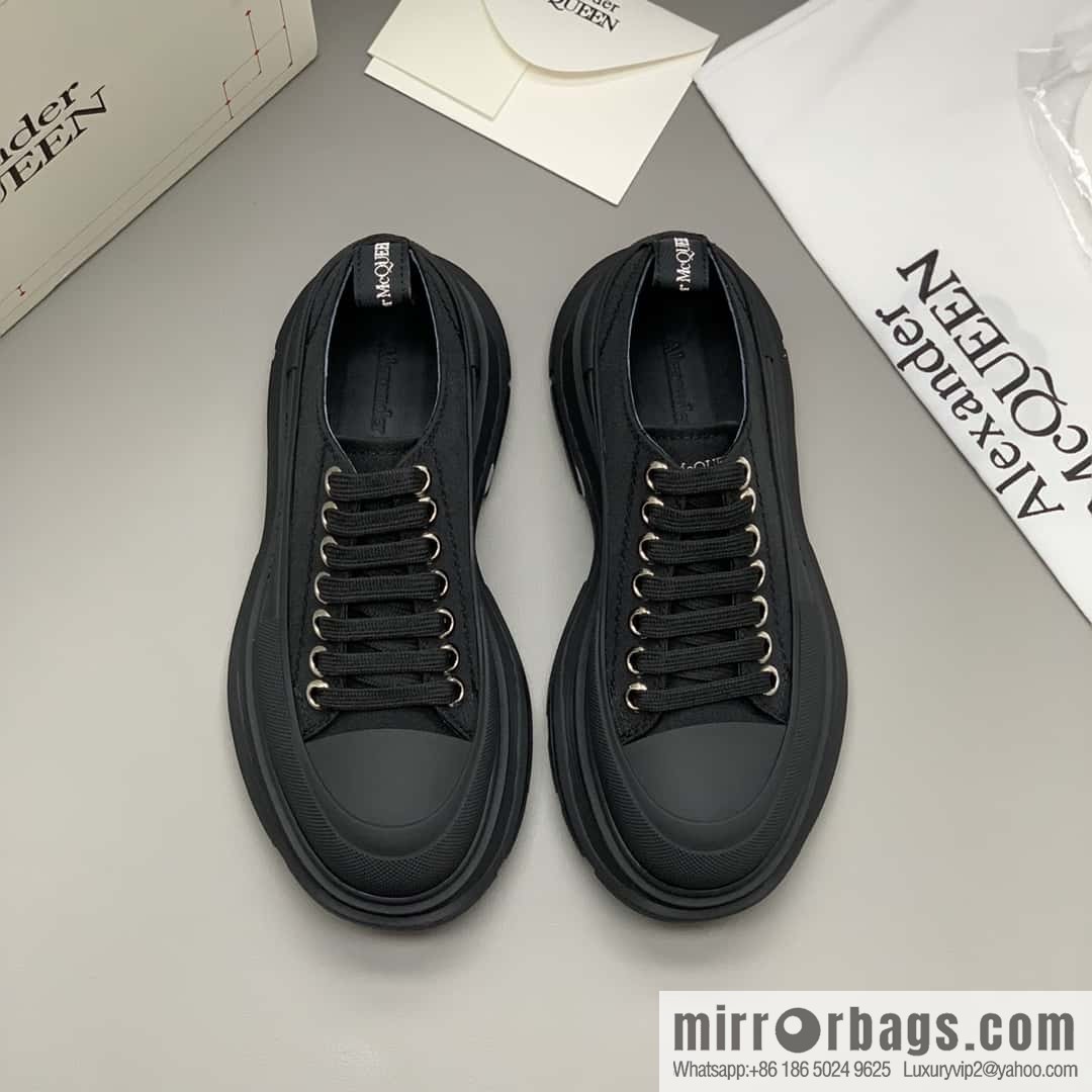 Alexander McQueen Early Spring His & Hers platform muffin shoes