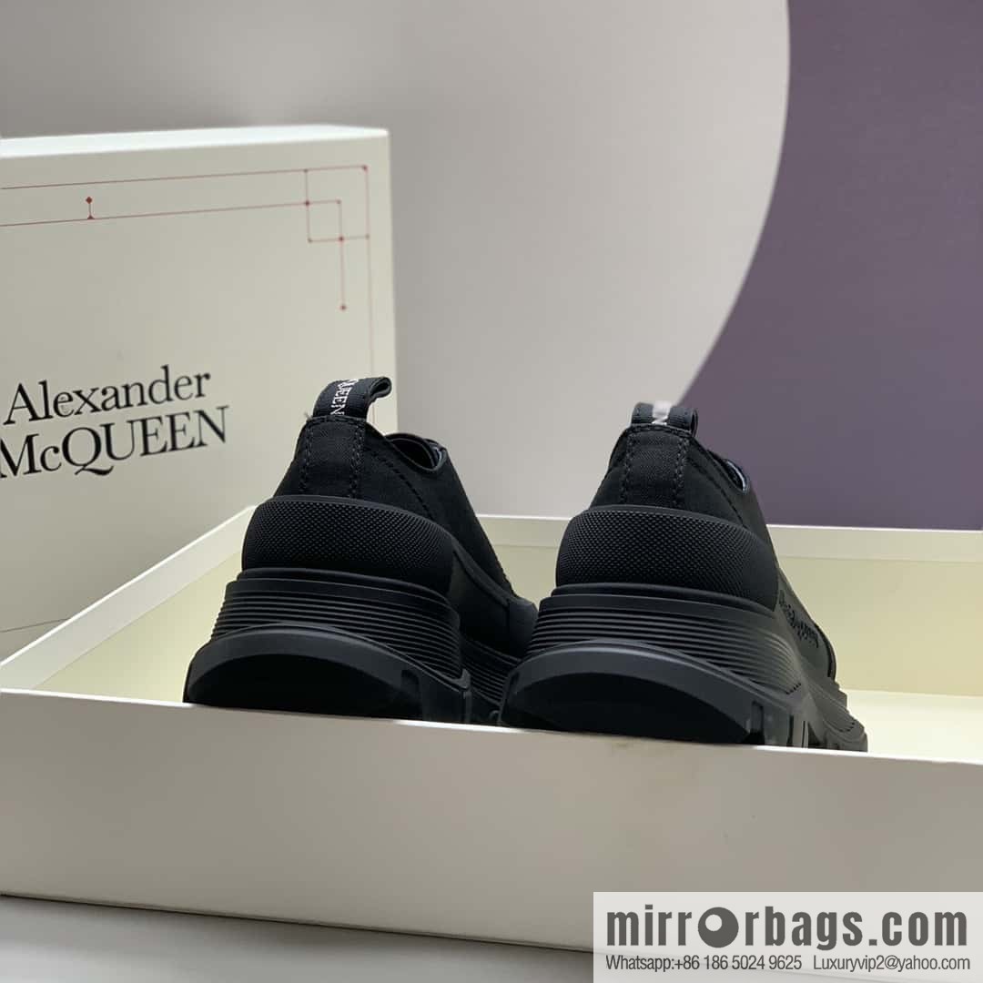Alexander McQueen Early Spring His & Hers platform muffin shoes