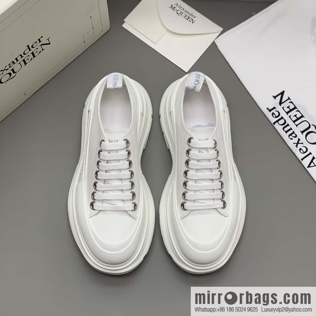 Alexander McQueen Early Spring His & Hers platform muffin shoes