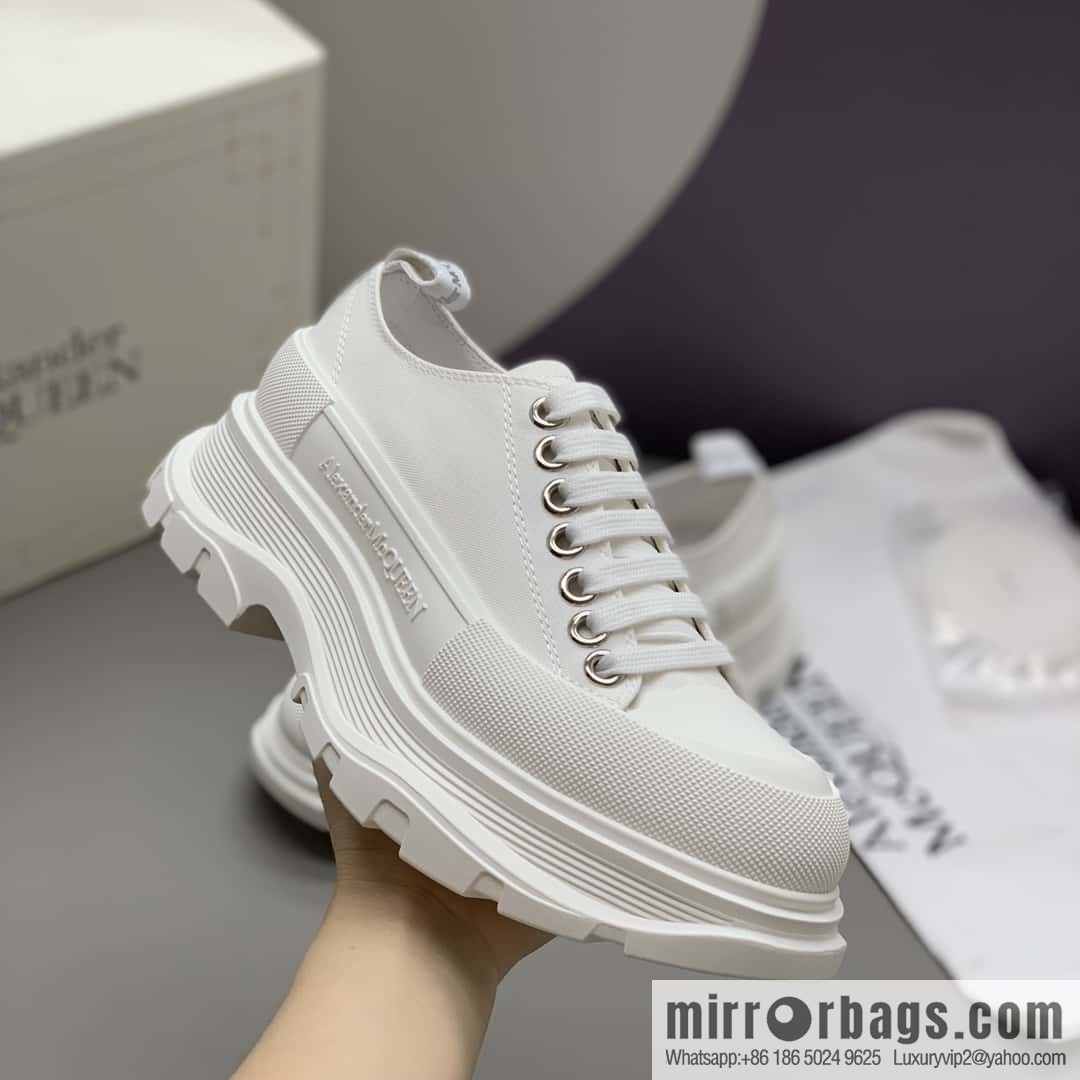 Alexander McQueen Early Spring His & Hers platform muffin shoes