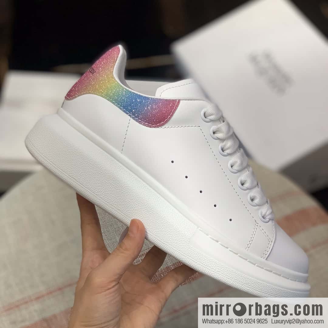 Alexander McQueen Rainbow tail, women's sneakers