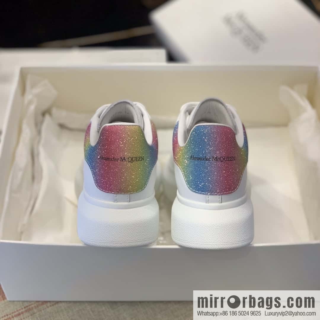Alexander McQueen Rainbow tail, women's sneakers