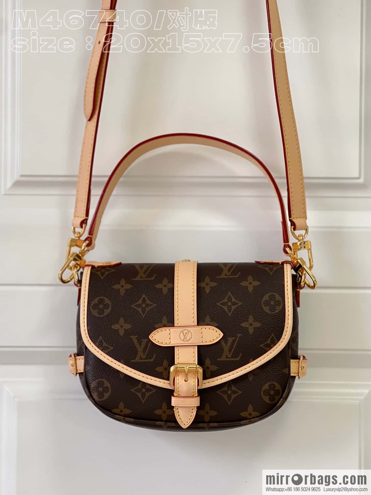 LV M46740 SAUMUR BB handbag
