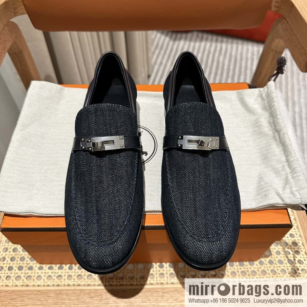 Hermès Kelly loafers