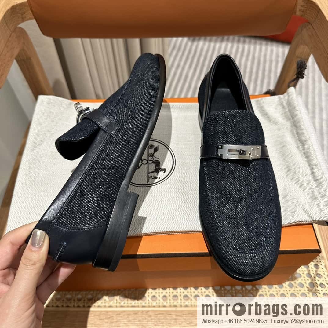 Hermès Kelly loafers
