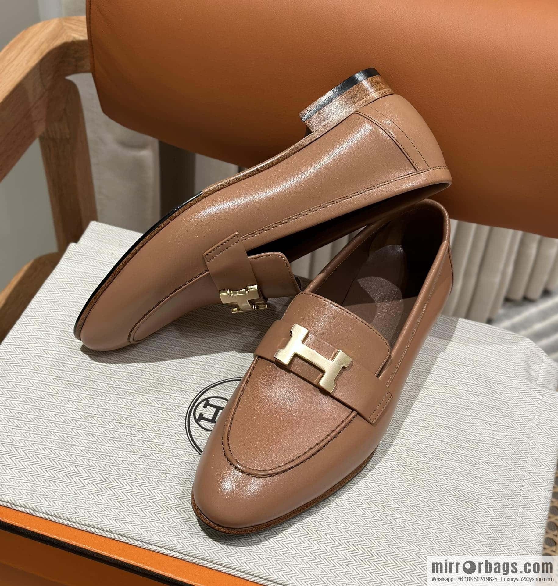 Hermès H Classic Loafers