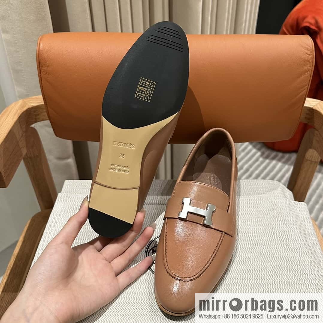 Hermès H Classic Loafers