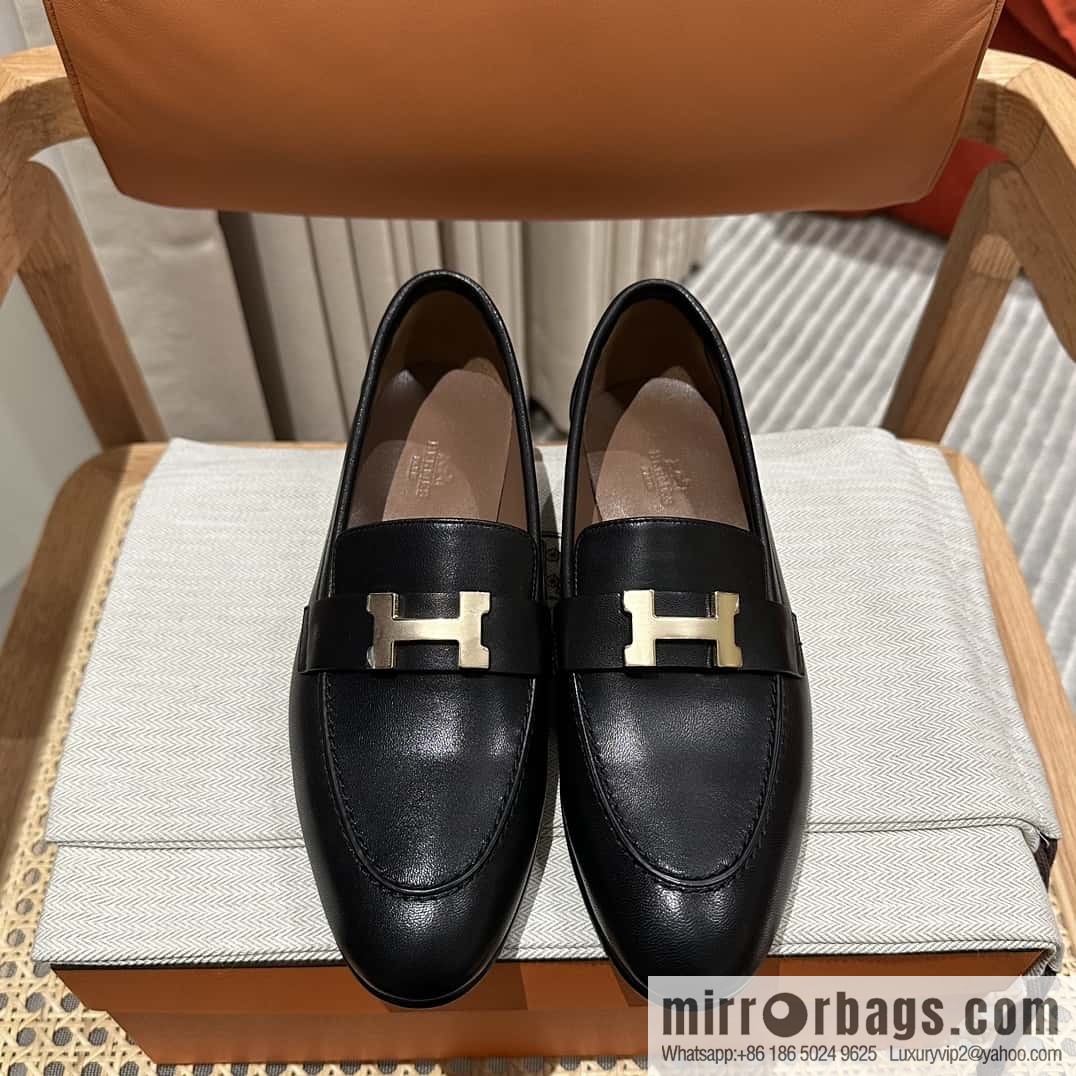 Hermès H Classic Loafers