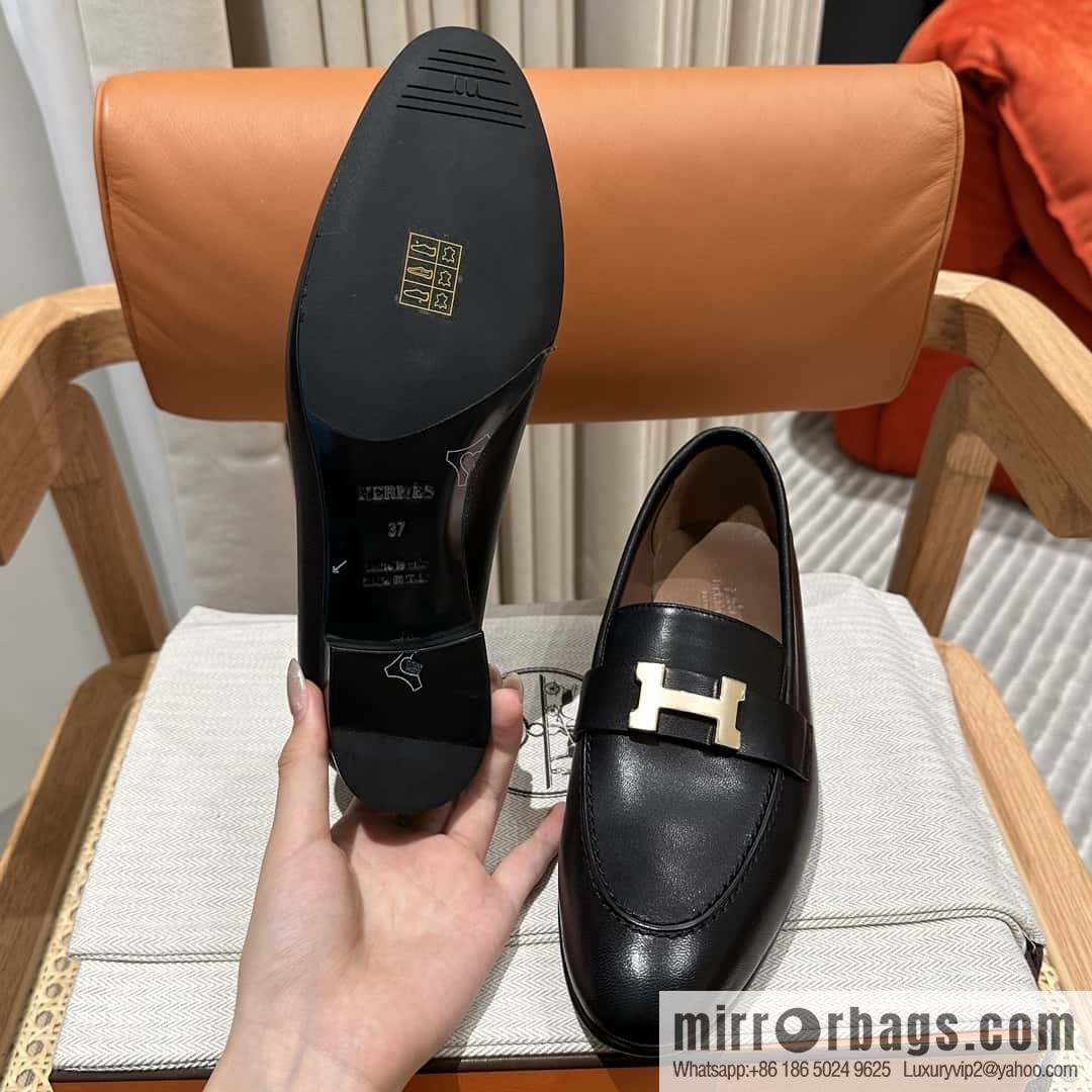 Hermès H Classic Loafers