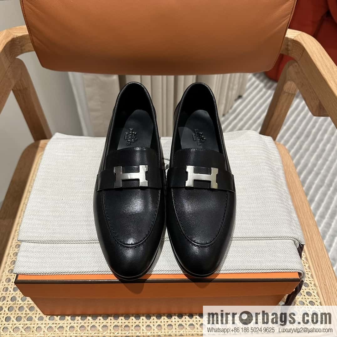 Hermès H Classic Loafers