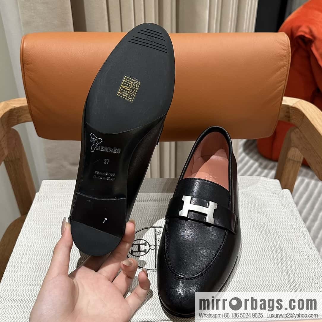 Hermès H Classic Loafers