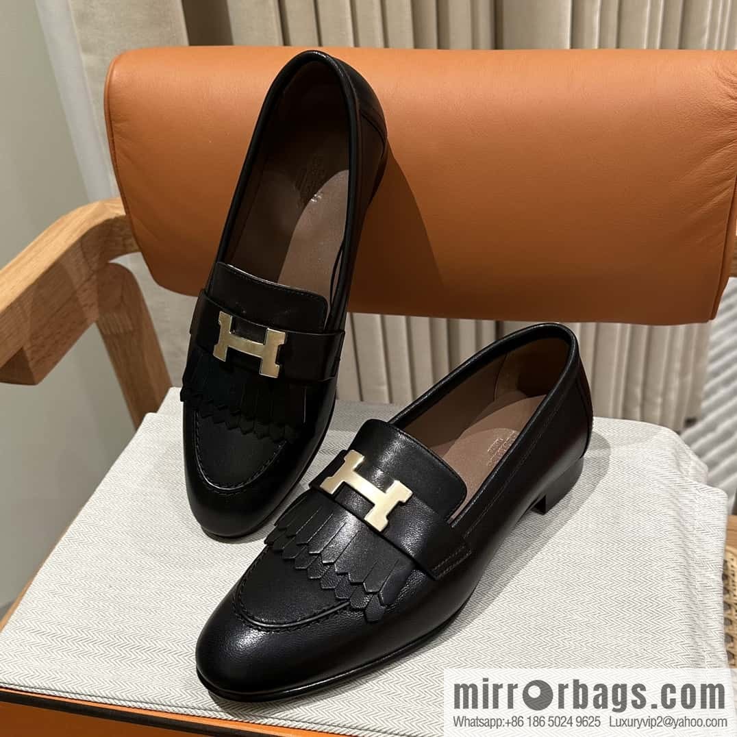 Hermès H Classic Loafers